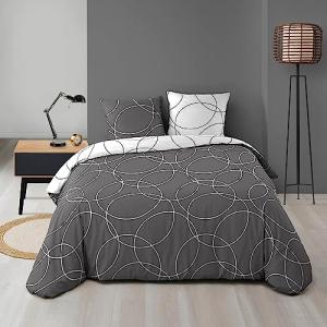 Douceur d'Intérieur - Juego de funda nórdica, poliéster, 24…