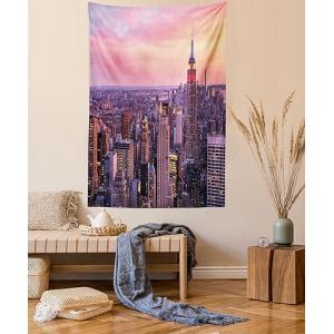 ABAKUHAUS Ciudad Tapiz de Pared y Cubrecama Suave, Ciudad d…