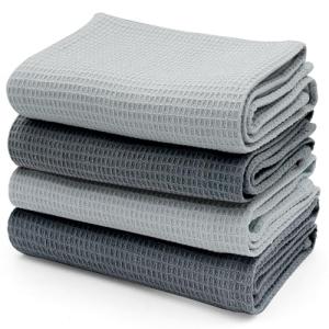 Paños de Cocina, Trapos Cocina en 45x65cm, 4 Unidades Trapo…