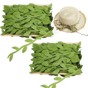 2 Rollos Artificial Vine Greenery Garland, 20 Metros Hojas…
