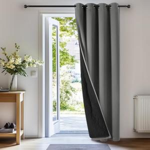 Deconovo Cortinas Opacas con Ojales, Cortinas térmicas y Re…