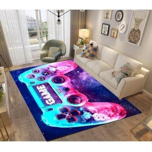 Alfombra Con Diseño De Mando 120 x 160 cm, Alfombra De Cont…