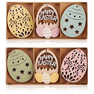 com-four® 6X Perchas Decorativas Pascua - Decoraciones de P…