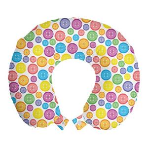 ABAKUHAUS niños Cojín de Viaje para Soporte de Cuello, Boto…