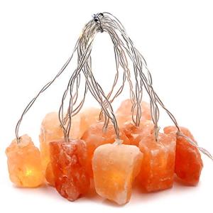 Luz de cadena de sal del Himalaya Lámpara de sal rosada USB…