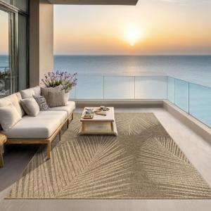 the carpet Kansas - Alfombra para Exterior e Interior con A…