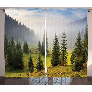 ABAKUHAUS Bosque Cortinas, Los árboles Verdes en la Pradera…
