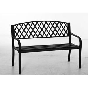 Outsunny Banco de Jardín de 2 Plazas con Respaldo Decorativ…