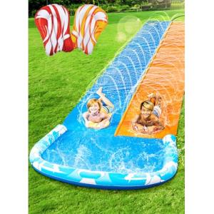 JOYIN 685 cm Tobogán de Agua con 2 Tablas, tobogán acuático…