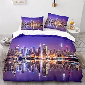 DBEES Funda Nordica 3D 220 X 240 Cm New York Nueva York Lav…
