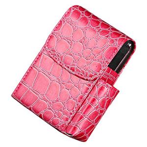 Sasairy Unisex Pitillera de PU Cuero Patrón de Cocodrilo Ca…