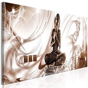 murando - Cuadro en Lienzo Buddha Feng Shui 135x45 cm 1 pie…