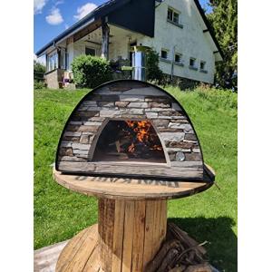 Horno de madera Maximus Arena negro – ideal para cocinar al…