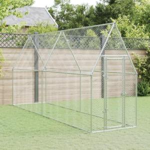 IKAYAA Gallinero para Exterior Grande 400 x 100 x 190 cm Ga…