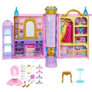 Mattel Disney Princess Set de juego de armario portátil con…