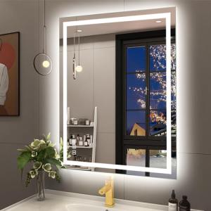 STARLEAD Espejo-Baño-con-Luz 60x80cm, Espejos-de-Baño-con-L…