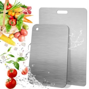 Tabla de Cortar de Titanio 2 pcs, Cutting Board, Titanium C…