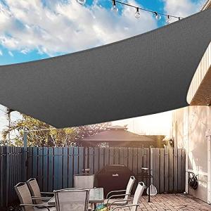 UIRWAY Toldo Vela de Sombra Rectangular 2 x 3 m,185 g/m² HD…