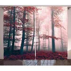 ABAKUHAUS Bosque Cortinas, La caída del otoño Naturaleza Bo…