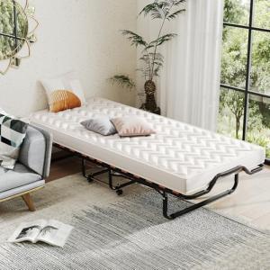 Giantex Cama Individual Plegable 80 x 200 cm, Cama de Invit…