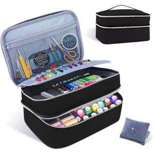 Meichoon Bolsa de almacenamiento de suministros de costura…