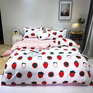 Chickwin Juego de Ropa de Cama 3 Piezas, Dibujos Animados F…