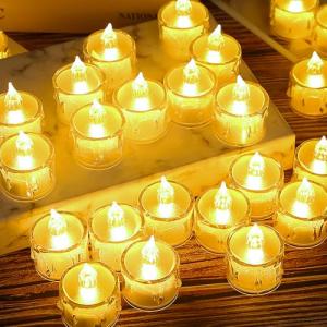 ITMNMNL Velas LED Sin Fuego Velas de té,35 Piezas Velas LED…