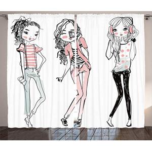 ABAKUHAUS Moda Cortinas, Los Adolescentes de Dibujos Animad…