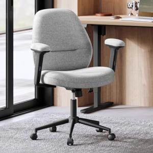 SONGMICS Silla de Oficina, Altura Ajustable, Silla Giratori…