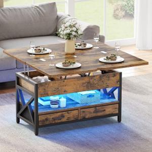 YITAHOME Mesa de Centro Elevable y Extensible, Mesa Salon c…