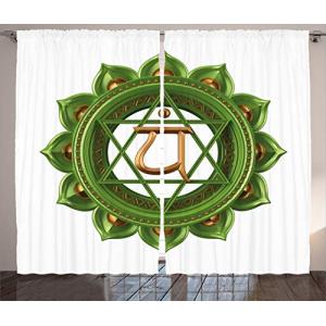 ABAKUHAUS Chakra Cortinas, Glimmer Chakra Equilibrio, Sala…