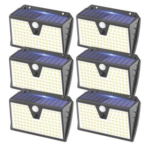 SEZAC Luz Solar Exterior,3 Modos Luces Solares Led Exterior…