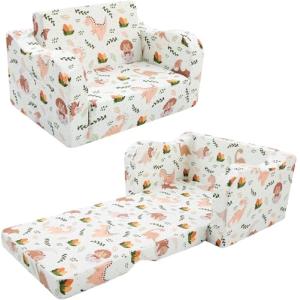 MeMoreCool Sofá plegable para niños, silla plegable cómoda…