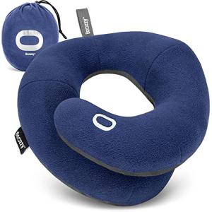 BCOZZY La Almohada para el Cuello para Viajes Brinda Doble…