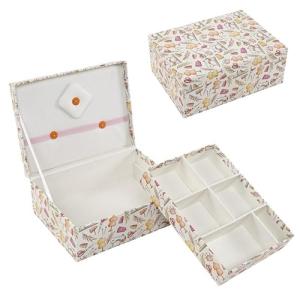 ROCKING GIFTS Caja Costurero Papel con Compartimentos 20x15…