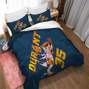 CHAOSE-ESB Sábanas De Funda Nórdica Baloncesto Kevin Durant…
