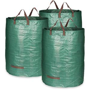 COM-FOUR® 3x Bolsas para Desechos de Jardín XL - Bolsa de J…