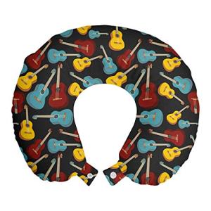 ABAKUHAUS Guitarra Cojín de Viaje para Soporte de Cuello, F…
