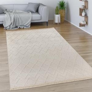 Paco Home Alfombra Salon De Habitacion Pelo Corto Motivo Bo…