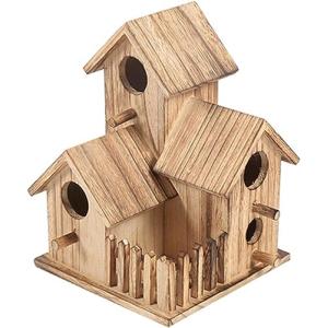 LUCKLY Casa de pájaros Salvajes, Caja rústica, Accesorio pa…
