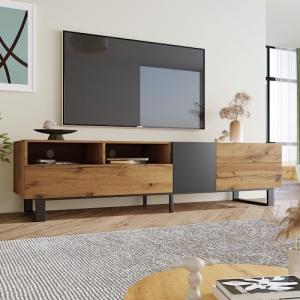 Mueble de TV Moderno con Bloques de Color Mueble de TV con…