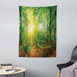 ABAKUHAUS Naturaleza Tapiz de Pared y Cubrecama Suave, Tard…