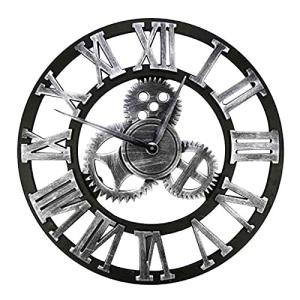 FRAKS Reloj de Pared Exterior 12 en el jardín Exterior Relo…