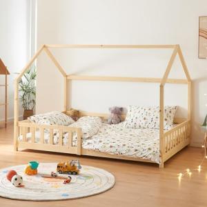 [en.casa] Cama para Niños Hesel Decorativa Cama Infantil In…