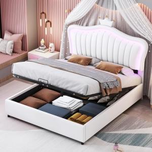 Queta Cama de Dosel con Diseño Clásico para Niñas