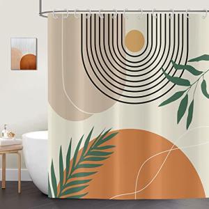 ASDCXZ Cortina de Ducha 180x180 cm, Boho Abstracto Moderno…