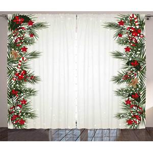 ABAKUHAUS Navidad Cortinas, Eva Magia de Año Nuevo, Sala de…