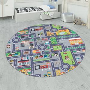 Paco Home Alfombra Infantil De Juegos Habitación Infantil C…