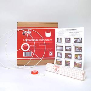 Needcraft DIY Kit de Pantalla de Lámpara de 20 cm, Resina,…