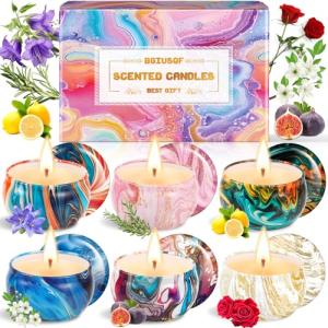 BGIUSQF 6 Piezas Velas Aromáticas, Velas Decorativas, Velas…